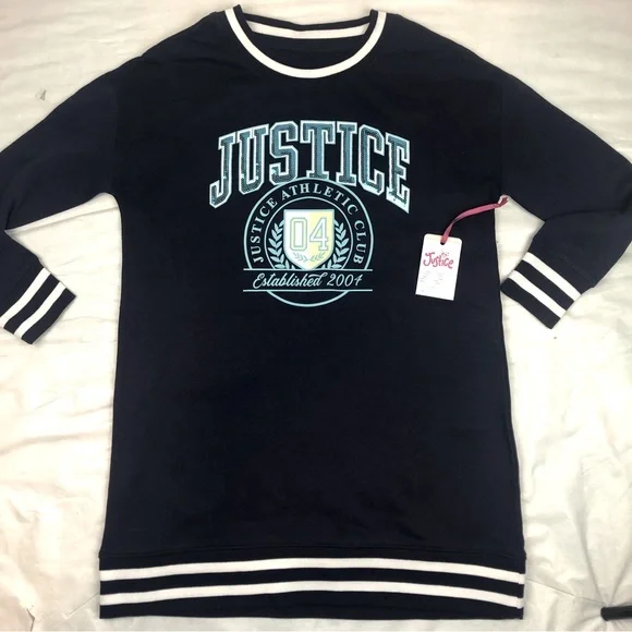 justice sweater dress girls size 10 textured fabric keeps her cool and comfortable while looking stylish Justice | Shirts & Tops